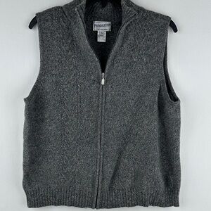 Pendleton Lambswool Full Zipper Vest